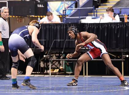Thumbnail 2 in NCHSAA Individual Wrestling (2A, 3A and 4A 2nd Consolation Round)  photogallery.