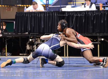 Thumbnail 2 in NCHSAA Individual Wrestling (2A, 3A and 4A 2nd Consolation Round)  photogallery.