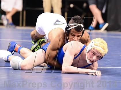 Thumbnail 3 in NCHSAA Individual Wrestling (2A, 3A and 4A 2nd Consolation Round)  photogallery.