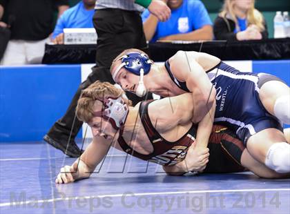 Thumbnail 3 in NCHSAA Individual Wrestling (2A, 3A and 4A 2nd Consolation Round)  photogallery.