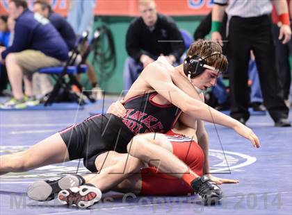 Thumbnail 1 in NCHSAA Individual Wrestling (2A, 3A and 4A 2nd Consolation Round)  photogallery.