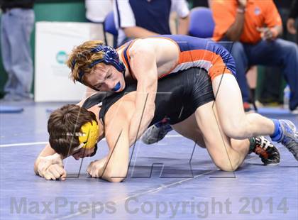 Thumbnail 3 in NCHSAA Individual Wrestling (2A, 3A and 4A 2nd Consolation Round)  photogallery.