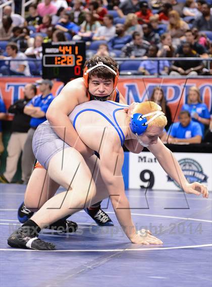 Thumbnail 3 in NCHSAA Individual Wrestling (2A, 3A and 4A 2nd Consolation Round)  photogallery.