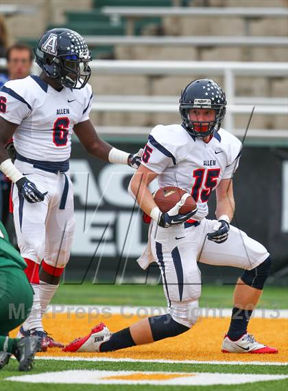 Thumbnail 2 in Allen vs. The Woodlands (UIL 5A Division 1 Regional Semifinal) photogallery.