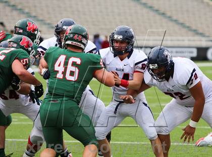 Thumbnail 1 in Allen vs. The Woodlands (UIL 5A Division 1 Regional Semifinal) photogallery.