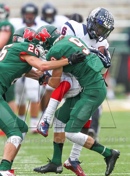 Thumbnail 3 in Allen vs. The Woodlands (UIL 5A Division 1 Regional Semifinal) photogallery.