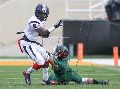 Thumbnail 3 in Allen vs. The Woodlands (UIL 5A Division 1 Regional Semifinal) photogallery.
