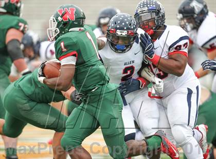 Thumbnail 3 in Allen vs. The Woodlands (UIL 5A Division 1 Regional Semifinal) photogallery.