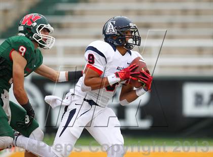 Thumbnail 1 in Allen vs. The Woodlands (UIL 5A Division 1 Regional Semifinal) photogallery.