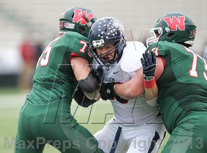 Thumbnail 2 in Allen vs. The Woodlands (UIL 5A Division 1 Regional Semifinal) photogallery.