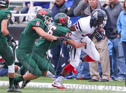 Thumbnail 2 in Allen vs. The Woodlands (UIL 5A Division 1 Regional Semifinal) photogallery.