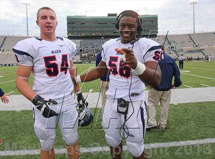 Thumbnail 3 in Allen vs. The Woodlands (UIL 5A Division 1 Regional Semifinal) photogallery.