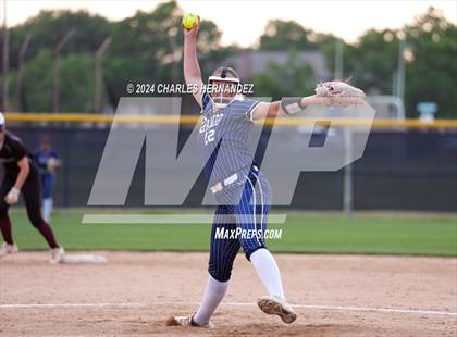 Thumbnail 1 in Shoemaker @ A&M Consolidated (UIL 5A Softball Region III Bi-District Playoff) photogallery.