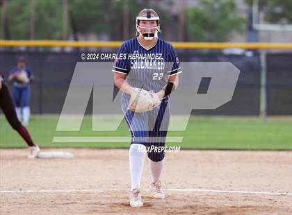 Thumbnail 3 in Shoemaker @ A&M Consolidated (UIL 5A Softball Region III Bi-District Playoff) photogallery.