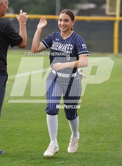 Thumbnail 1 in Shoemaker @ A&M Consolidated (UIL 5A Softball Region III Bi-District Playoff) photogallery.
