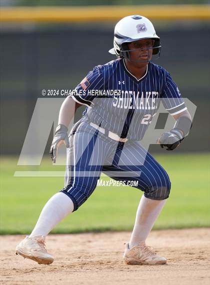 Thumbnail 1 in Shoemaker @ A&M Consolidated (UIL 5A Softball Region III Bi-District Playoff) photogallery.