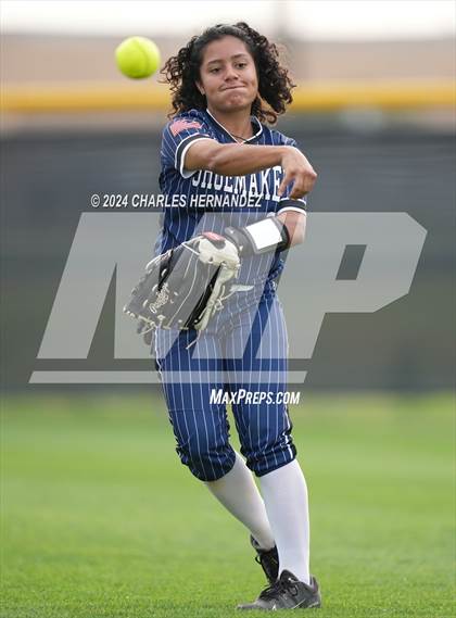 Thumbnail 2 in Shoemaker @ A&M Consolidated (UIL 5A Softball Region III Bi-District Playoff) photogallery.