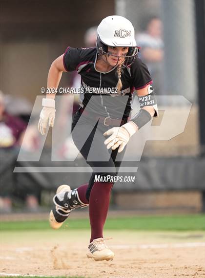 Thumbnail 2 in Shoemaker @ A&M Consolidated (UIL 5A Softball Region III Bi-District Playoff) photogallery.
