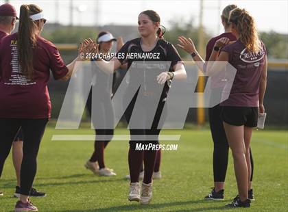 Thumbnail 2 in Shoemaker @ A&M Consolidated (UIL 5A Softball Region III Bi-District Playoff) photogallery.
