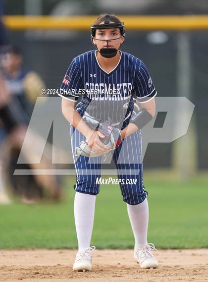 Thumbnail 1 in Shoemaker @ A&M Consolidated (UIL 5A Softball Region III Bi-District Playoff) photogallery.