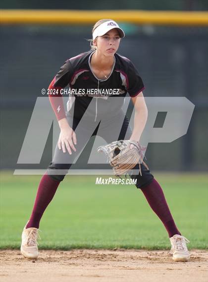 Thumbnail 2 in Shoemaker @ A&M Consolidated (UIL 5A Softball Region III Bi-District Playoff) photogallery.