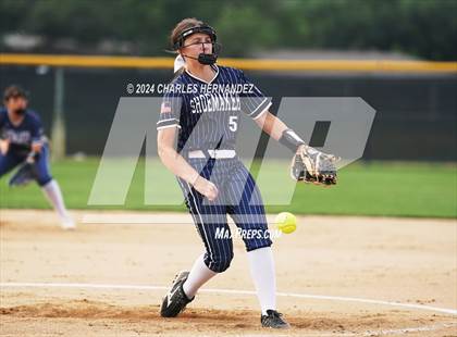 Thumbnail 2 in Shoemaker @ A&M Consolidated (UIL 5A Softball Region III Bi-District Playoff) photogallery.