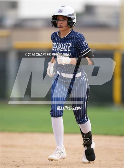 Thumbnail 2 in Shoemaker @ A&M Consolidated (UIL 5A Softball Region III Bi-District Playoff) photogallery.