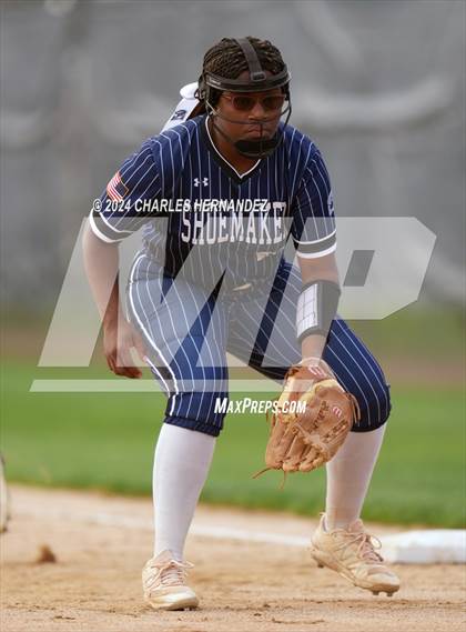 Thumbnail 2 in Shoemaker @ A&M Consolidated (UIL 5A Softball Region III Bi-District Playoff) photogallery.