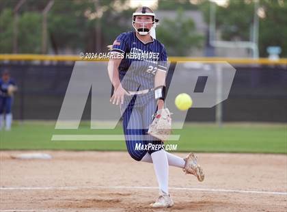 Thumbnail 2 in Shoemaker @ A&M Consolidated (UIL 5A Softball Region III Bi-District Playoff) photogallery.