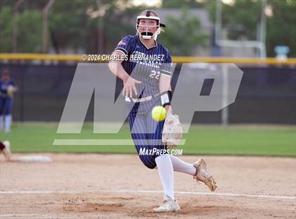 Thumbnail 3 in Shoemaker @ A&M Consolidated (UIL 5A Softball Region III Bi-District Playoff) photogallery.
