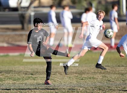 Thumbnail 2 in Sunnyside vs Pusch Ridge Christian Academy (Brandon Bean Soccer Tournament) photogallery.