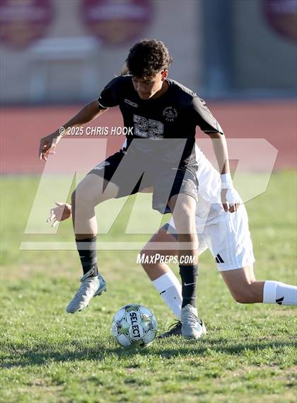 Thumbnail 3 in Sunnyside vs Pusch Ridge Christian Academy (Brandon Bean Soccer Tournament) photogallery.