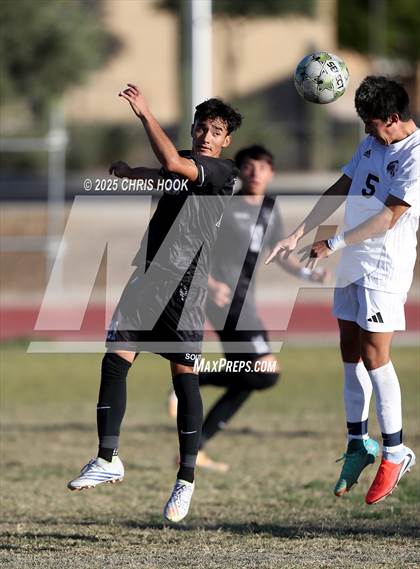 Thumbnail 1 in Sunnyside vs Pusch Ridge Christian Academy (Brandon Bean Soccer Tournament) photogallery.