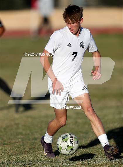 Thumbnail 3 in Sunnyside vs Pusch Ridge Christian Academy (Brandon Bean Soccer Tournament) photogallery.