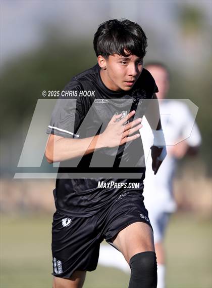 Thumbnail 1 in Sunnyside vs Pusch Ridge Christian Academy (Brandon Bean Soccer Tournament) photogallery.