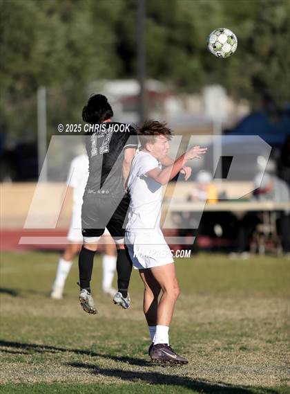 Thumbnail 2 in Sunnyside vs Pusch Ridge Christian Academy (Brandon Bean Soccer Tournament) photogallery.