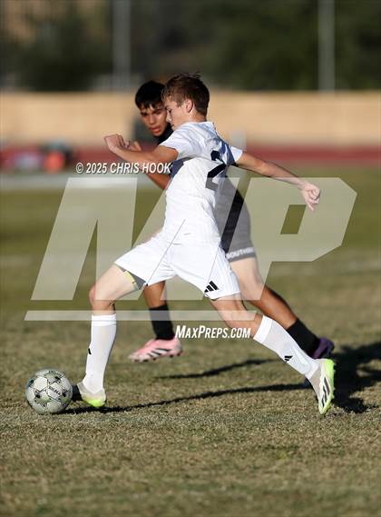 Thumbnail 2 in Sunnyside vs Pusch Ridge Christian Academy (Brandon Bean Soccer Tournament) photogallery.