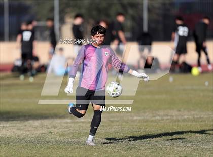 Thumbnail 2 in Sunnyside vs Pusch Ridge Christian Academy (Brandon Bean Soccer Tournament) photogallery.