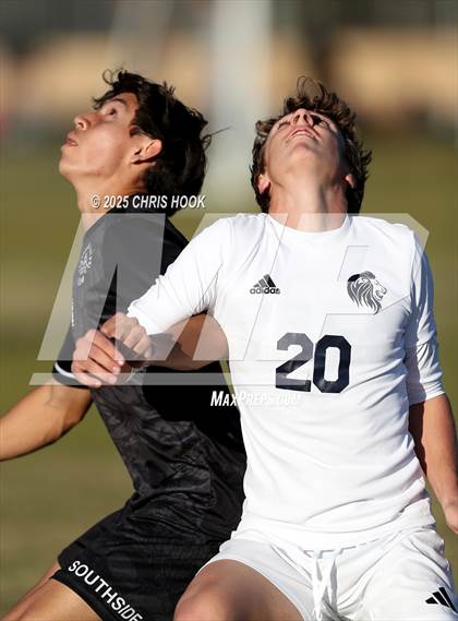 Thumbnail 1 in Sunnyside vs Pusch Ridge Christian Academy (Brandon Bean Soccer Tournament) photogallery.