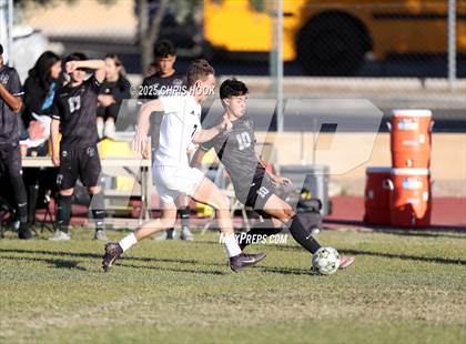 Thumbnail 3 in Sunnyside vs Pusch Ridge Christian Academy (Brandon Bean Soccer Tournament) photogallery.