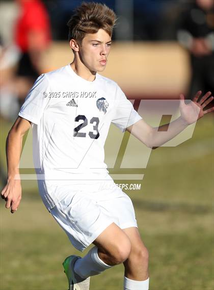 Thumbnail 2 in Sunnyside vs Pusch Ridge Christian Academy (Brandon Bean Soccer Tournament) photogallery.