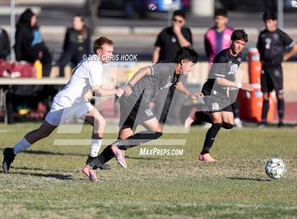 Thumbnail 2 in Sunnyside vs Pusch Ridge Christian Academy (Brandon Bean Soccer Tournament) photogallery.