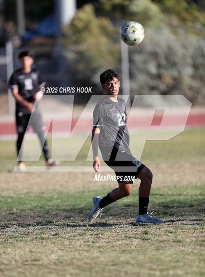 Thumbnail 2 in Sunnyside vs Pusch Ridge Christian Academy (Brandon Bean Soccer Tournament) photogallery.