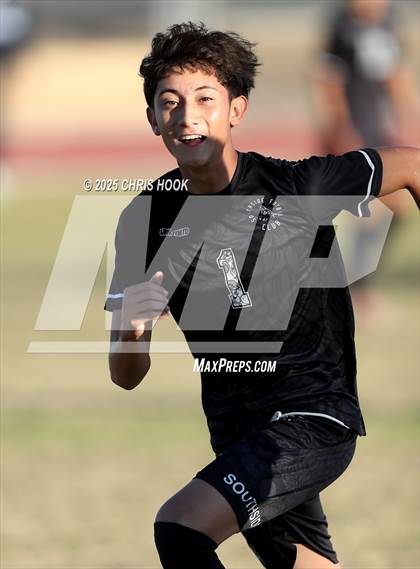 Thumbnail 3 in Sunnyside vs Pusch Ridge Christian Academy (Brandon Bean Soccer Tournament) photogallery.