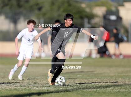 Thumbnail 2 in Sunnyside vs Pusch Ridge Christian Academy (Brandon Bean Soccer Tournament) photogallery.