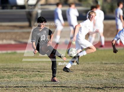 Thumbnail 3 in Sunnyside vs Pusch Ridge Christian Academy (Brandon Bean Soccer Tournament) photogallery.