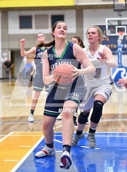 Thumbnail 2 in Westlake vs. Syracuse (UHSAA 6A First Round) photogallery.