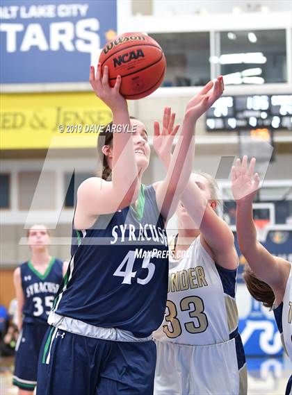 Thumbnail 3 in Westlake vs. Syracuse (UHSAA 6A First Round) photogallery.
