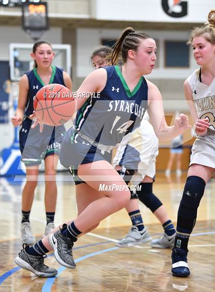 Thumbnail 2 in Westlake vs. Syracuse (UHSAA 6A First Round) photogallery.