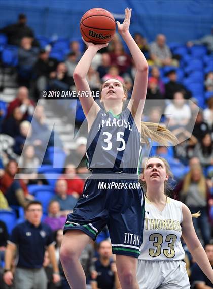 Thumbnail 1 in Westlake vs. Syracuse (UHSAA 6A First Round) photogallery.